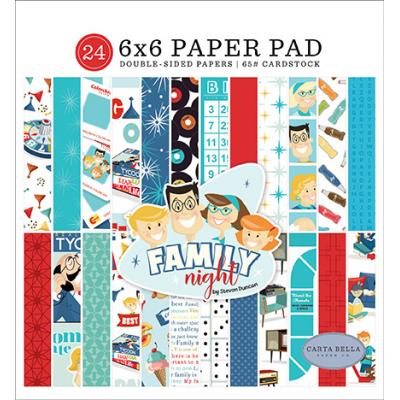Carta Bella Family Night Designpapier - Paper Pad